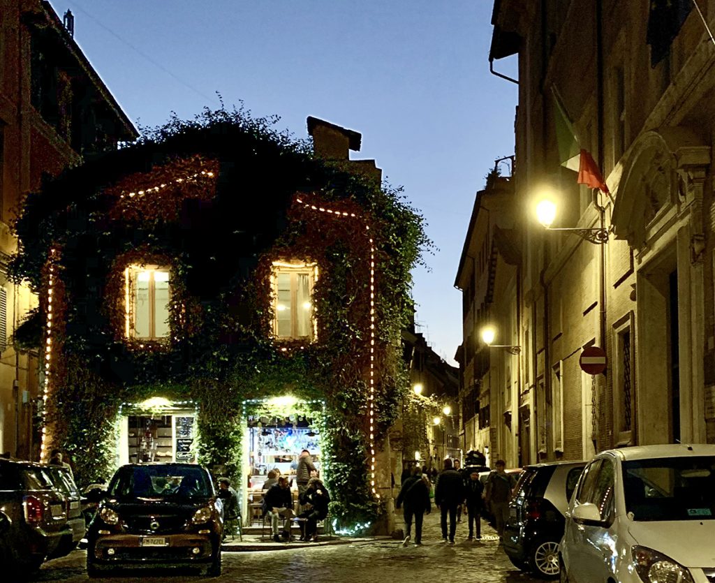 Caffè Propaganda restaurant near the Colosseum