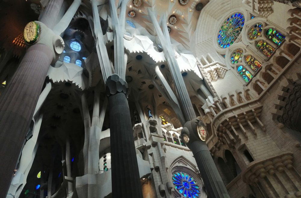 Sagrada familia interior