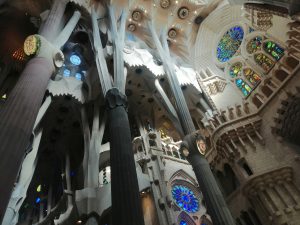 Sagrada familia interior