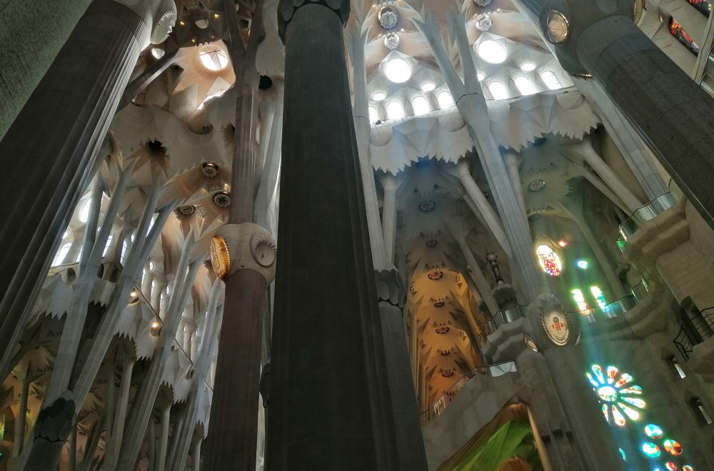 Sagrada familia interior