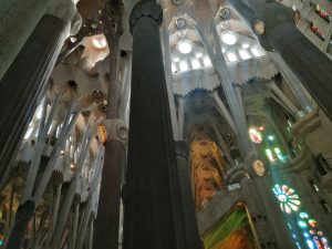 Sagrada familia interior