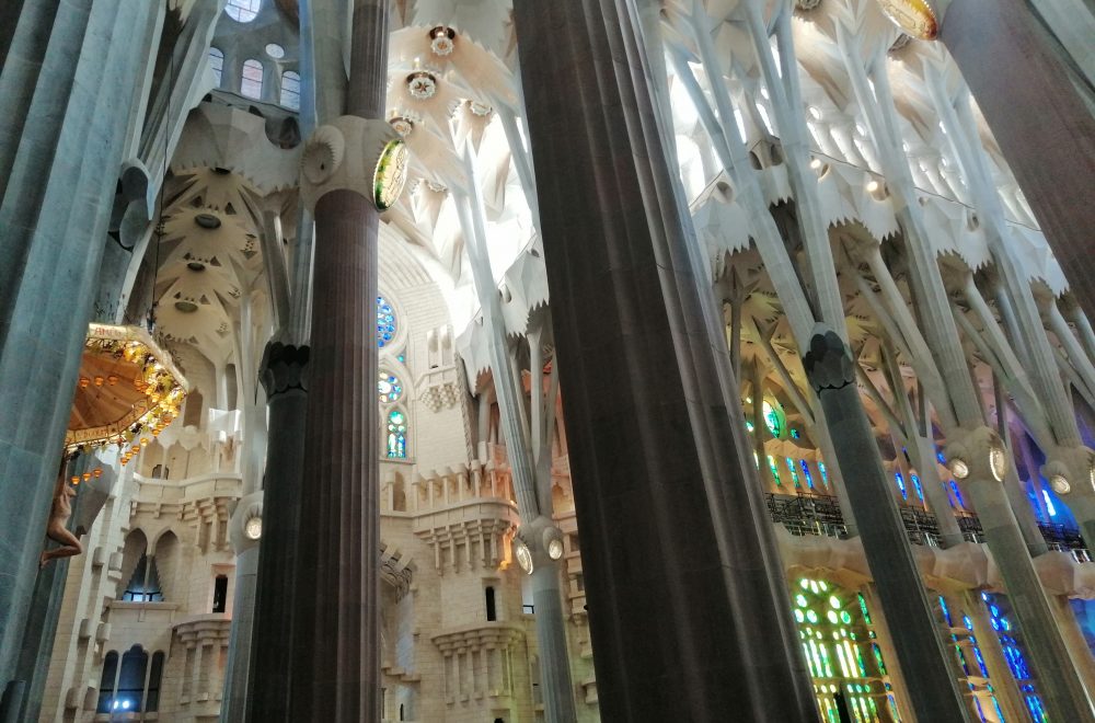 Sagrada familia interior