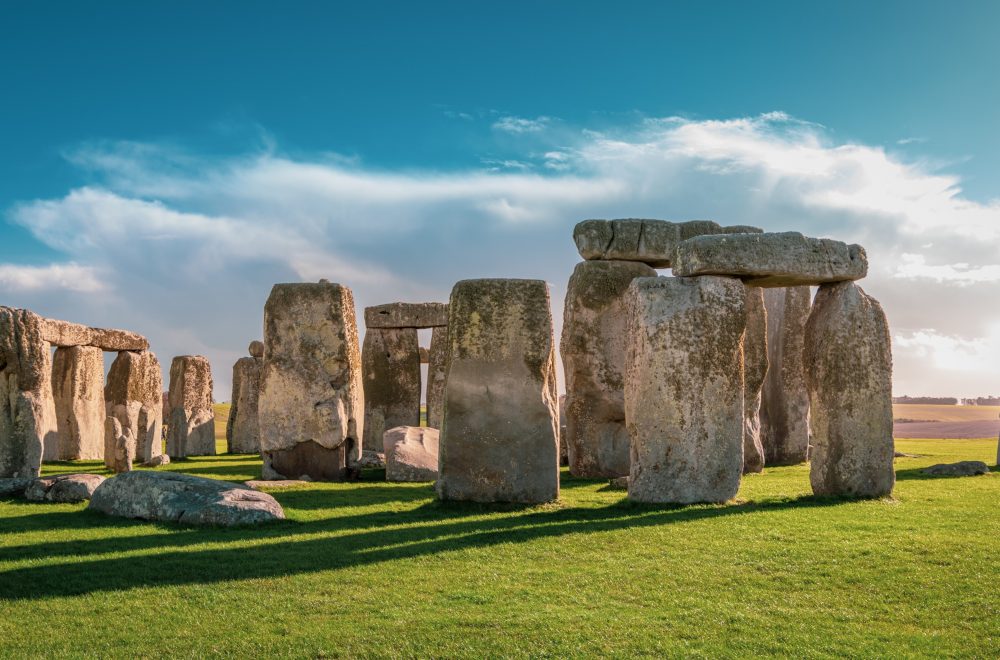 Stonehenge monument on tour