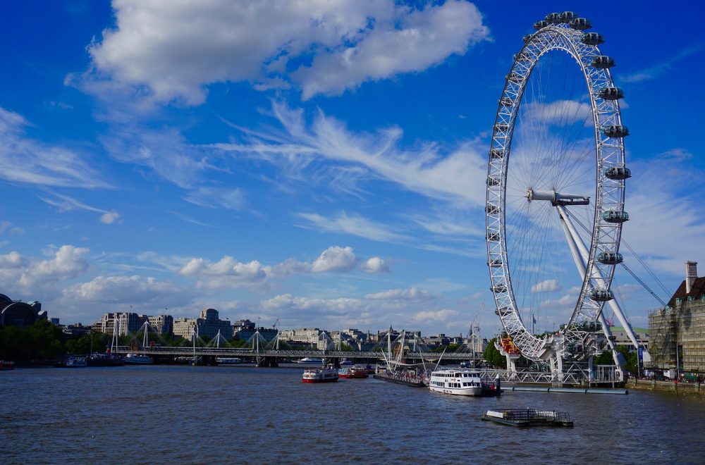 London Eye from South Bank