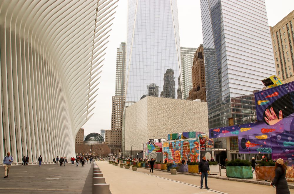 City view during 911 NYC tour