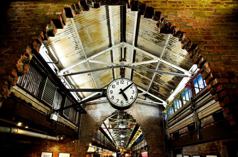 Inside the Chelsea Market in Manhattan, New York City