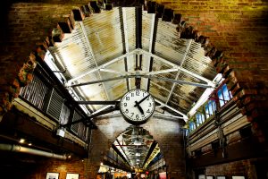 Inside the Chelsea Market in Manhattan, New York City