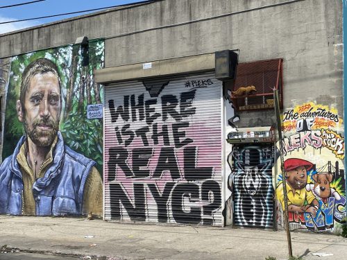 where is the real nyc mural in Bushwick