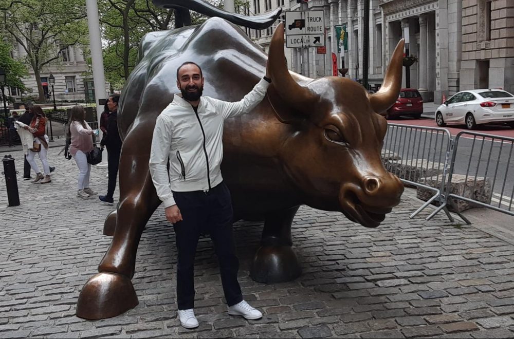 Charging Bull of Wall Street photo