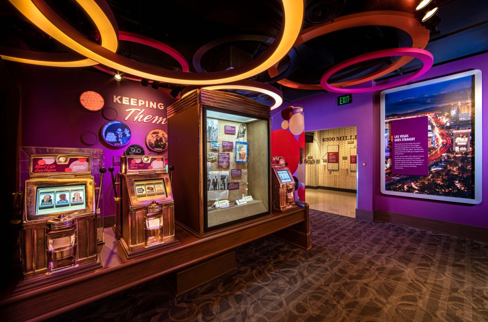 Mob Museum exhibits
