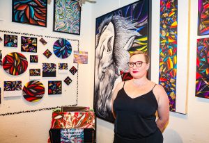 Bex Art Studio during Las Vegas Arts District Tour