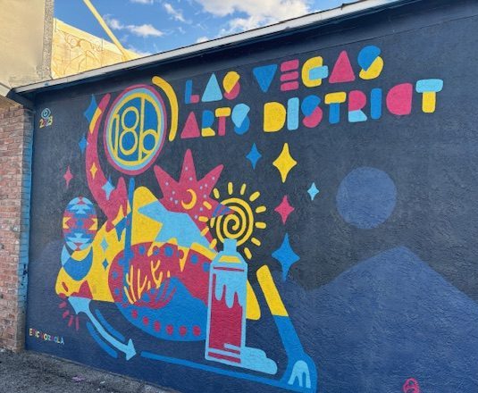 Las Vegas Arts District 18b mural