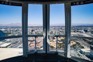 Inside of High Roller during Mid-Strip Tour in Las Vegas