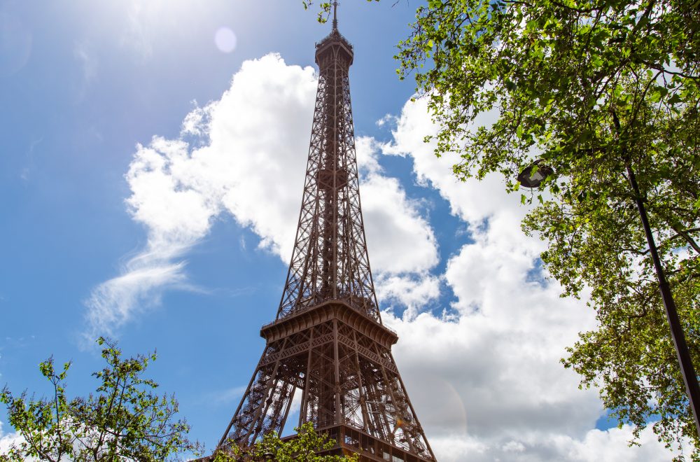 Eiffel Tower on a Sunny Day