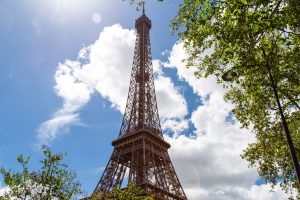 Eiffel Tower on a Sunny Day