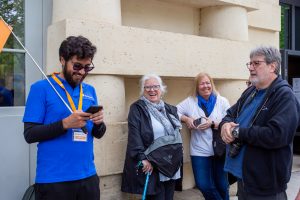 Guide with guests during Catacombs Guided Tour