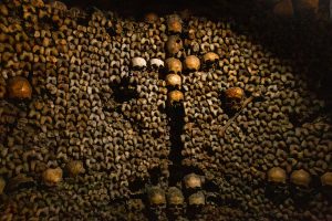 Skulls during Catacombs Guided Tour