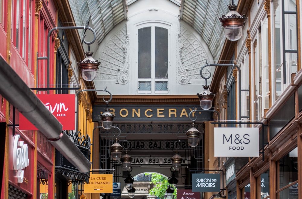 covered passage in paris