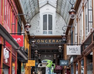covered passage in paris