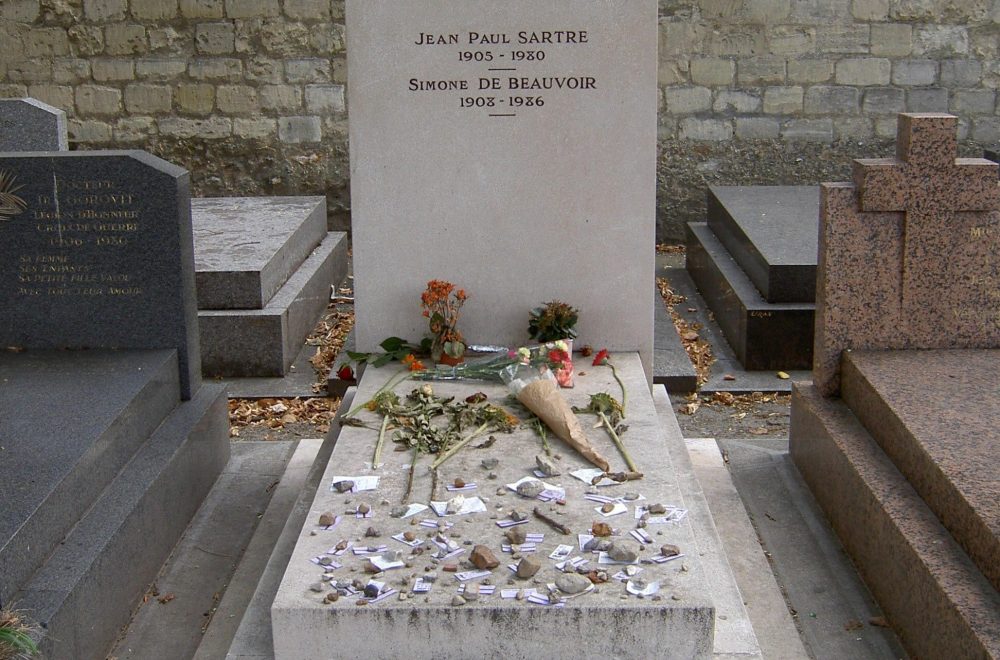 sartre beauvoir grave