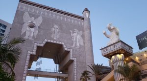 Elephant statue outside TCL Chinese Theatre in Hollywood
