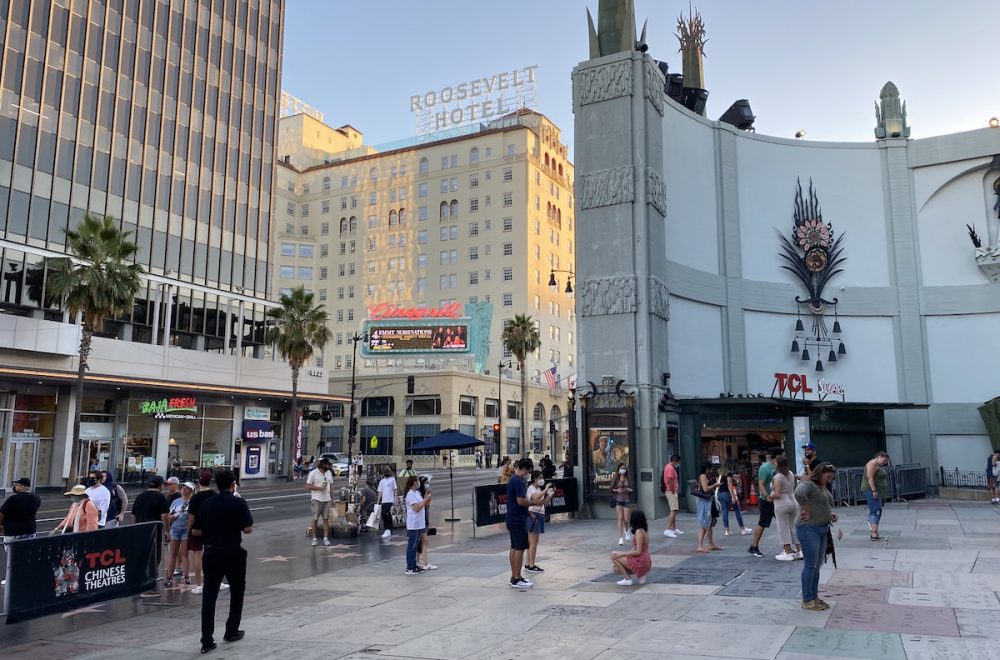 Haunted Hollywood Walking Tour group