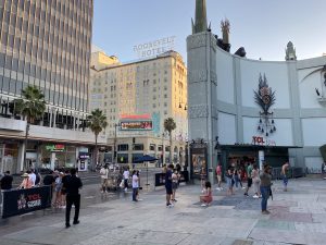 Haunted Hollywood Walking Tour group