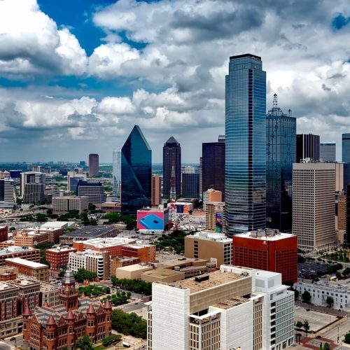 View of downtown Dallas