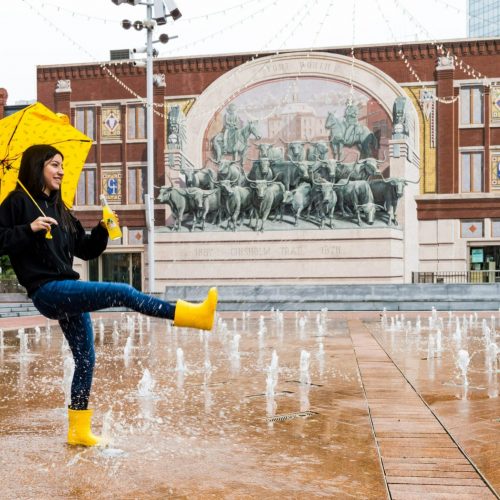Fort Worth fountain