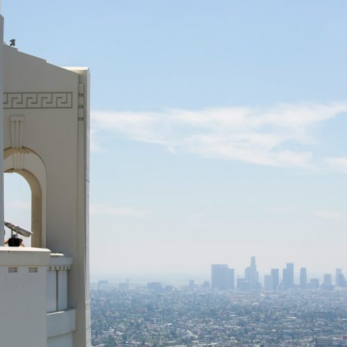 View from the Griffith Observatory in LA